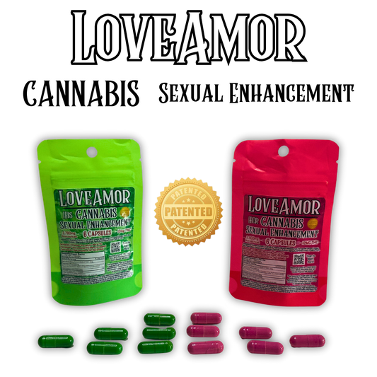 Love Amore- Sexual Enhancement Capsules (6ct Packages) - 25 Packages per Order - Best Damn Gummy's - Wholesale