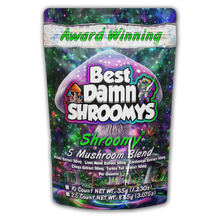 Load image into Gallery viewer, The Shroomy - Nootropic Gummy (Packaged) - 25 Packages per order - Best Damn Gummy&#39;s - Wholesale
