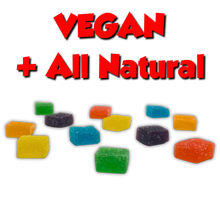 Load image into Gallery viewer, Delta 8 THC VEGAN Gummies (Bulk) - 250 Pieces - Best Damn Gummy&#39;s - Wholesale
