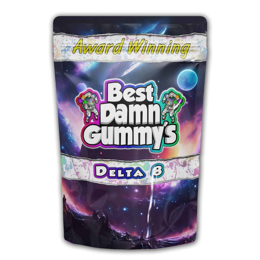 Delta 8 THC Gummy's (Packaged) - 25 Packages per order