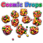 7.5mg Delta 9 Cosmic Drops (Bulk) - 250 Pieces - Best Damn Gummy's - Wholesale