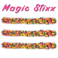 Load image into Gallery viewer, Delta 8 Magic Stixx (Packaged) - 25 Packaged Ropes - Best Damn Gummy&#39;s - Wholesale
