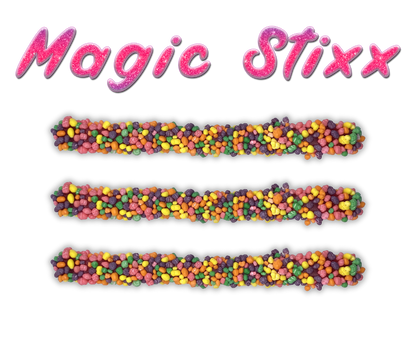 Full Spectrum Magic Stixx (Packaged) - 25 Packaged ropes per order - Best Damn Gummy's - Wholesale